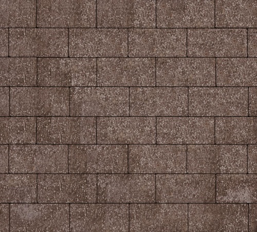 Плитка тротуарная ArtStein Прямоугольник коричневый, Старение 1.П4 100*200*40мм